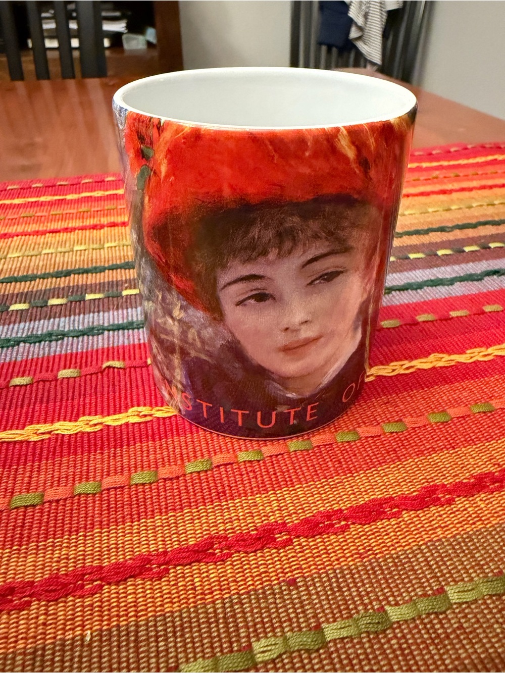 Art institute of Chicago Ceramic Mug Renoir Two sisters -